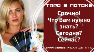 Срочно! Что мне нужно знать? Сегодня, сейчас! Совет от высших сил для ВАС!