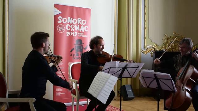 SoNoRo 2019 Craiova - George Enescu, Aubade pentru trio de coarde смотреть онлайн