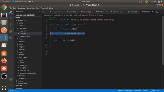 Controllers and Views in Codeigniter Part #4 | Codeigniter 3 Tutorial in Hindi