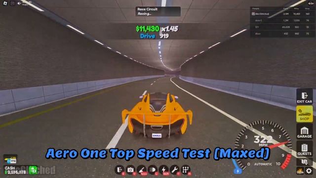 Drive World Update! | McLaren P1 [Aero One] - Roblox