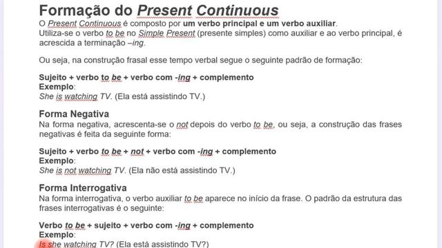 Present Continuous смотреть онлайн