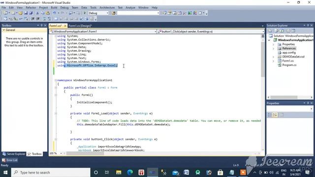 C# Tutorial, How to import Excel File using Datagridview in C# смотреть онлайн