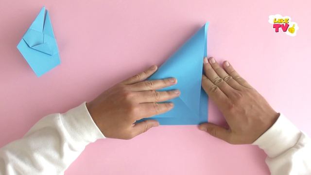 Пасхальный декор: ПАСХАЛЬНЫЙ КРОЛИК своими руками, Пасхальные поделки ЗАЯЦ ИЗ БУМАГИ, оригами ЗАЙЧИ смотреть онлайн