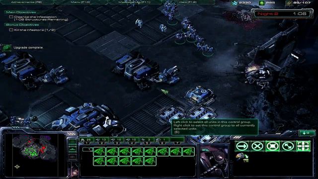 Ⓦ Starcraft 2 WoL Walkthrough ▪ Brutal - Outbreak ▪ Colonist Mission 2 смотреть онлайн