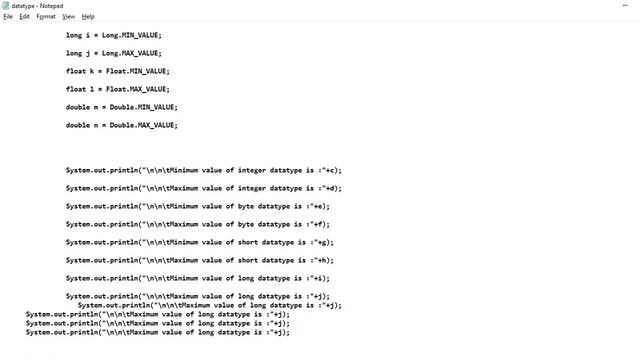 (Use Ear phones)Range of float and double datatypes смотреть онлайн