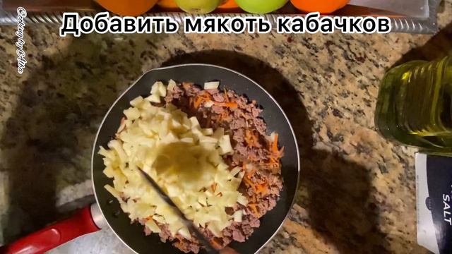 Кабачки фаршированные! Отличное полноценное блюдо и больше ничего не надо!