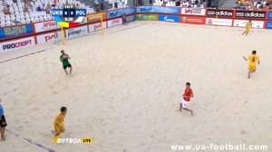 Пляжный футбол. Украина - Польша (1-й тайм)