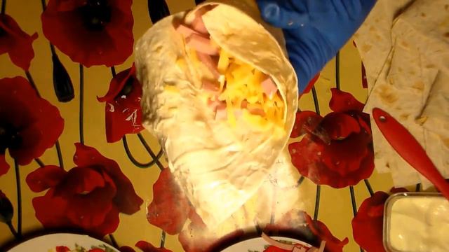 Вкусный завтрак за 5 минут  с лавашом вам обеспечен.