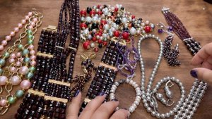 Мадам Бижу очень злой человек. Обзор украшений из граната, жемчуга, аметиста, +79393411886