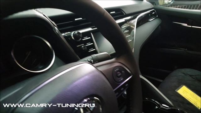 Установка подогрева руля на Камри 70 - Автотехцентр Camry Tuning ...