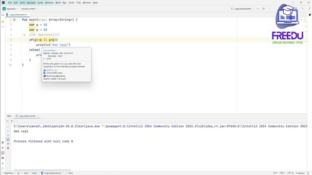 Kotlin Logical Operators Explained with Real-World Examples || Bangla