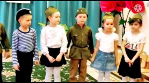 утренник на 23 февраля. детский сад Ляйсан