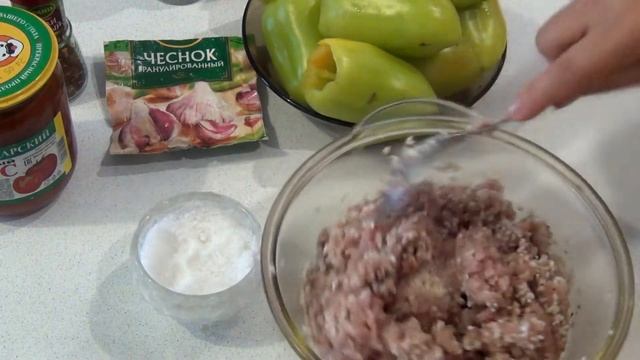ФАРШИРОВАННЫЙ ПЕРЕЦ С МЯСОМ смотреть онлайн