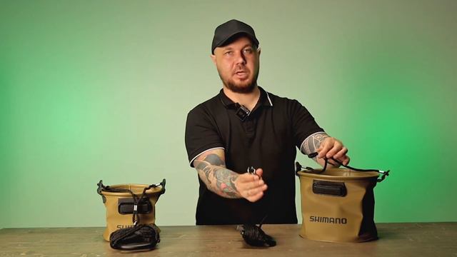 Сумка баккан Shimano BK-053Q khaki. Обзор смотреть онлайн