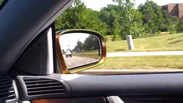 2001 Mercedes Benz CL600 V12 AMG w Kameleon paint - taking a ride