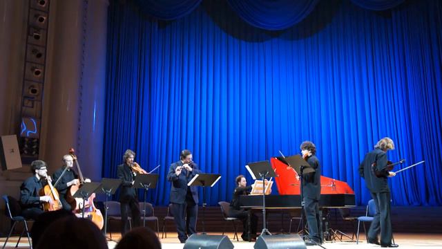 J.S.Bach. Brandenburg concerto № 5. Musica Antiqua Russica. смотреть онлайн