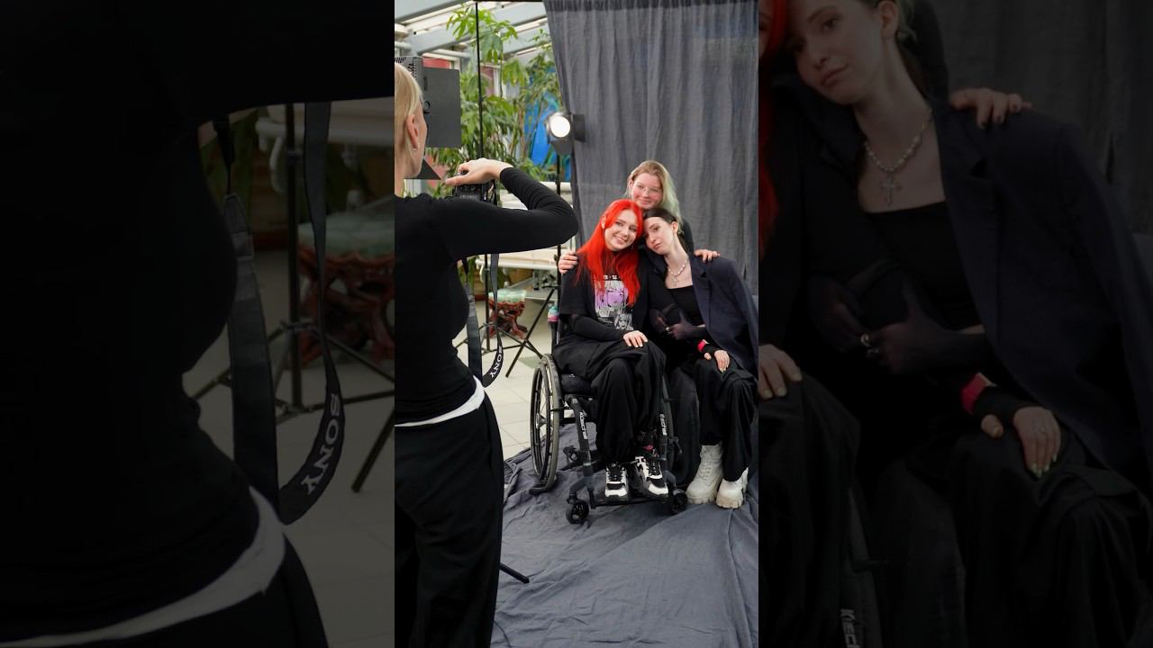 Совместная фотосессия БФ «Правмир» и центра «Преодоление» #реабилитация #инвалидность #фото #девушки смотреть онлайн