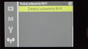 Nikon 1 J5 - menu Wi-Fi