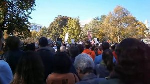 Keystone XL Pipeline White House Protest - James Hansen Speaks