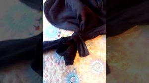 Как сделать пляжную сумку из старой футболки.