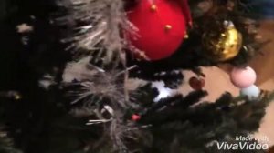 VLOG: украшаем ёлочку мишурой #2?