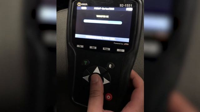 Tire Pressure Placard Change Demo with the 92-1551 NAPA TPMS Tool
