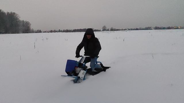 полевые испытания мотособаки Нева мс 1