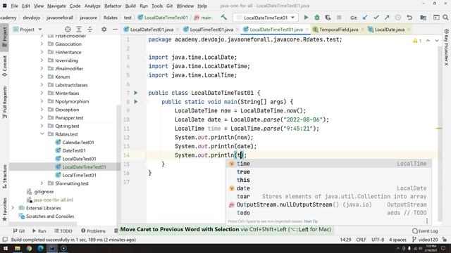 121 - Utility Classes - LocalDateTime смотреть онлайн