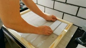Самодельная форма из герметика для плитки из гипса. Своими руками форма для гипса
