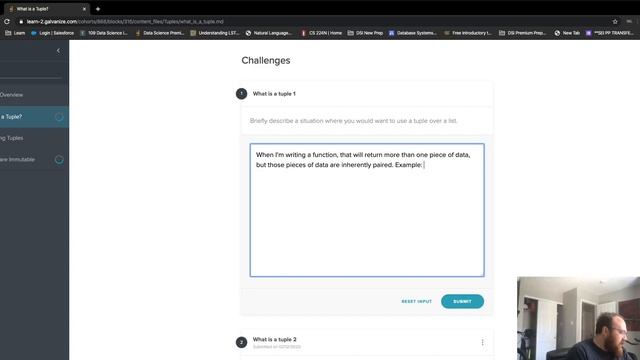 Tuples - What is a Tuple - Challenge #1 смотреть онлайн