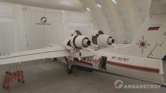 Ангар для ремонта самолетов и вертолетов МЧС России, 1800м²