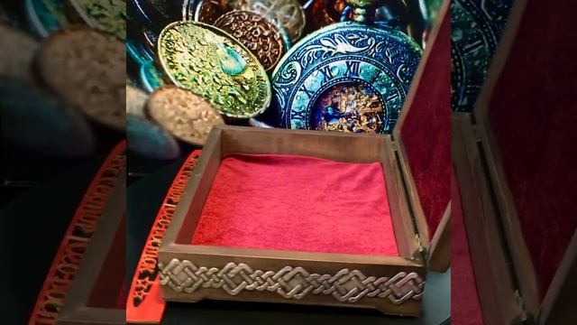 Большая шкатулка. Мужская шкатулка. Подарок мужчине. смотреть онлайн