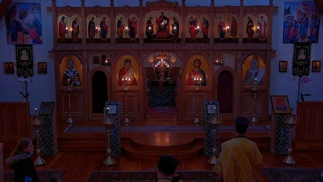 Ninth Hour & Great Vespers - Saturday, March 23, 2024 смотреть онлайн