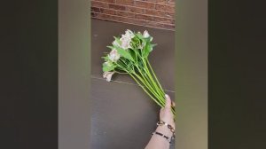 Моно букет из альстромерий Мастер класс