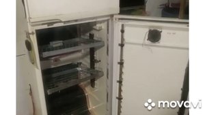 инкубатор из старого холодильника.