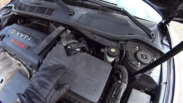 Вибрация Toyota Camry 40. АКПП в положении D и R. Причины и методы устранения. смотреть онлайн