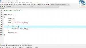 How to Display FULL ASCII Table | C Language LECTURE – 39 |