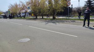 Первомайская эстафета в Каслях 2023