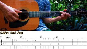 Hold on (Chord Overstreet) - BASIC Guitar Tabs & Chords | Guitar Toturial | Fingerstyle Guitar | Ta