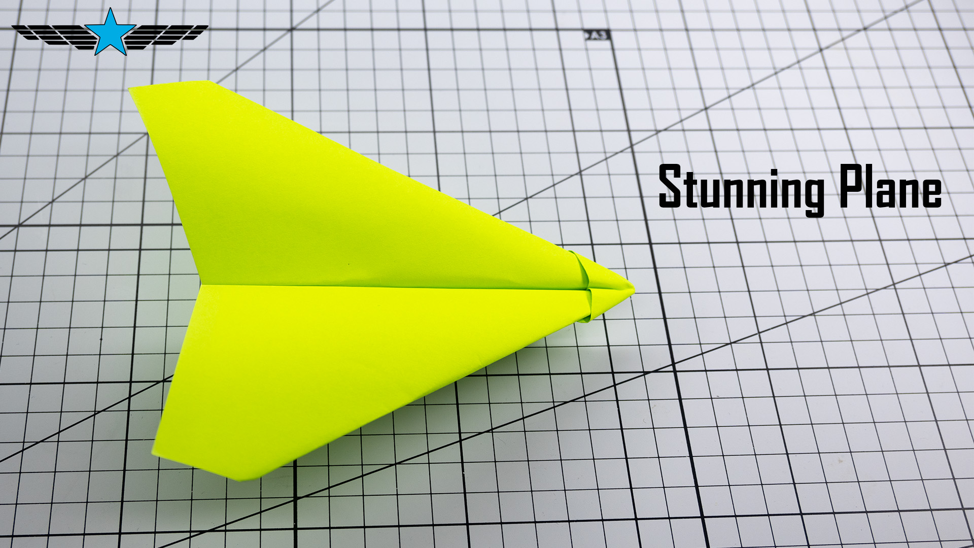 Полет фантазии: создание потрясающего бумажного самолетика смотреть онлайн