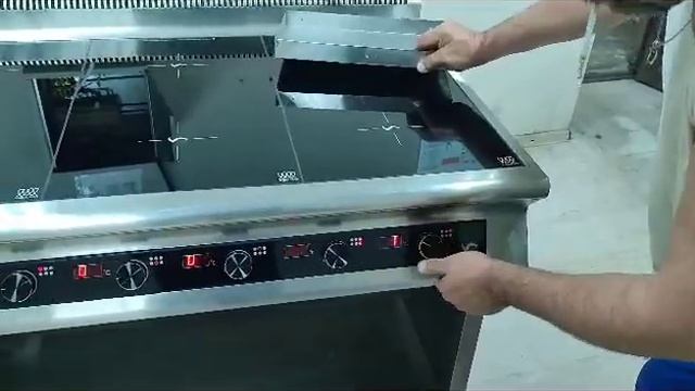 Плита индукция 6 конфорок смотреть онлайн