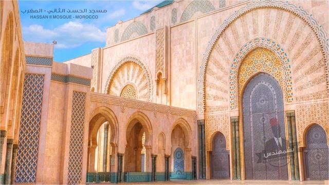 (? موسيقى هادئة) تأمل وإسترخاء في مسجد الحسن الثاني - المغرب #ASMR смотреть онлайн