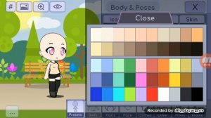 Как сделать персонажа gacha Life голым