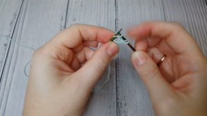 Бактус спицами. МК. Очень просто.
