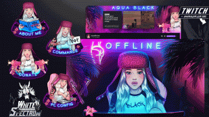 Оформление для канала / рисованные стикеры на заказ твич twitch трово Trovo vk play White Spectrum
