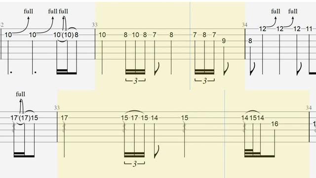 Blackened Guitar Solo Lesson - Metallica (with tabs) смотреть онлайн