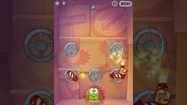 Cut the Rope Experiments 4-21 Walkthrough Rocket Science