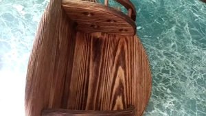 №22 Угловая полка над ванной/ из дерева/ своими руками.