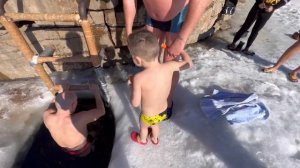 Моржевание в марте. Сочетаем физическое и духовное!  #моржевание #закаливание #моржи #челябинск