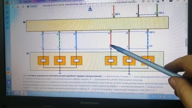 хендай акцент - ошибки по АКПП смотреть онлайн